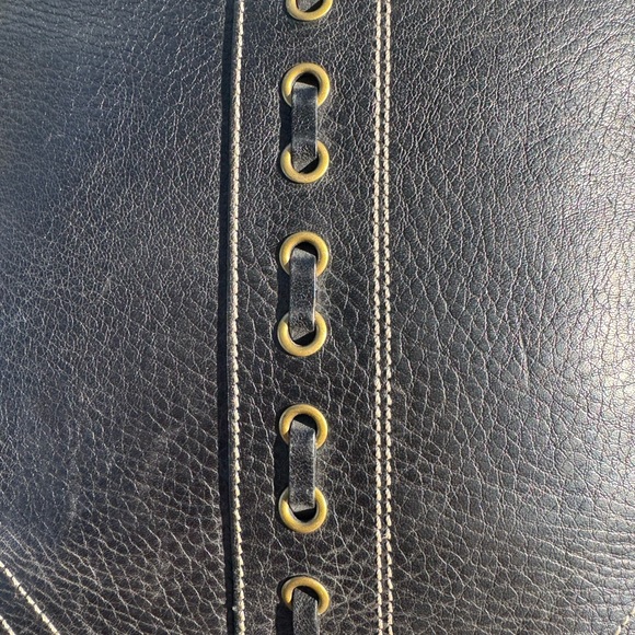 Coach Chelsea Vintage Lace Stitched Duffle Crossbody Bag - Picture 6 of 12